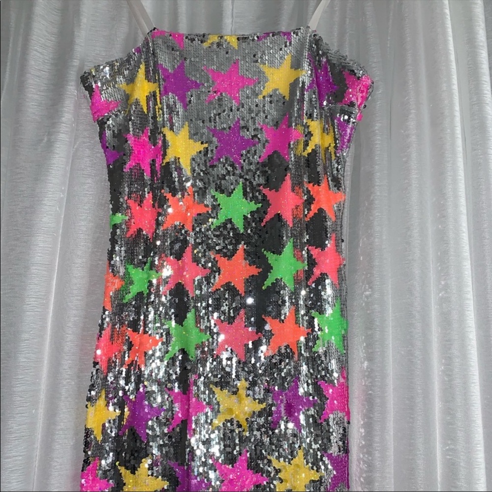 Sequin Star Dress